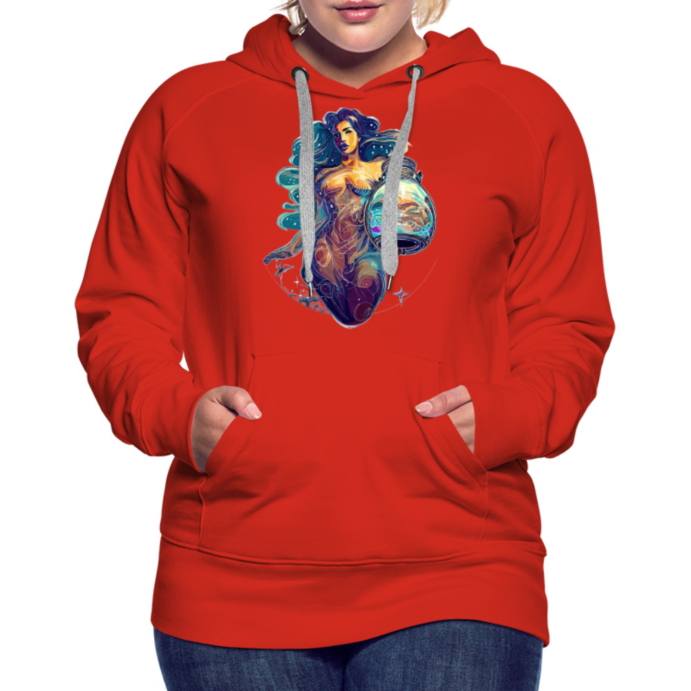 Women’s Mythical Aquarius Premium Hoodie - red