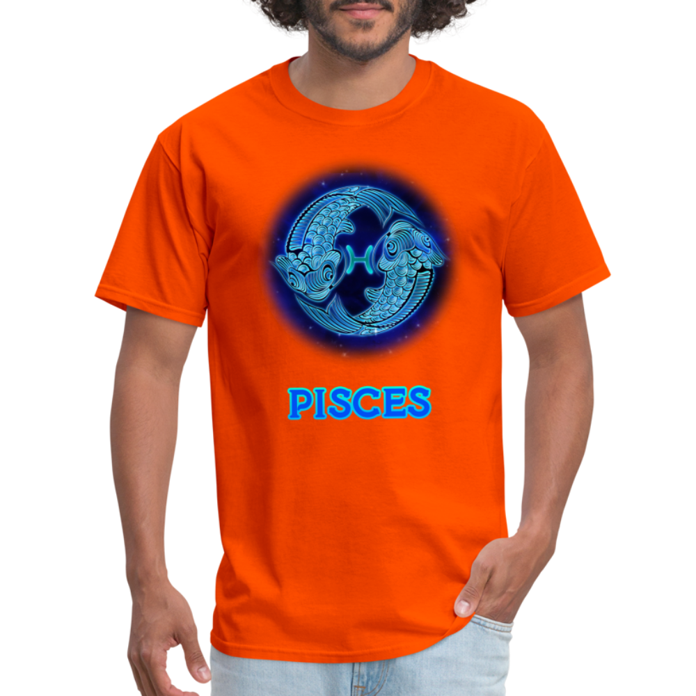 Men's Stellar Pisces Classic T-Shirt - orange