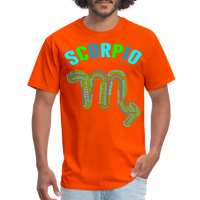 Thumbnail for Men's Power Words Scorpio Classic T-Shirt - orange