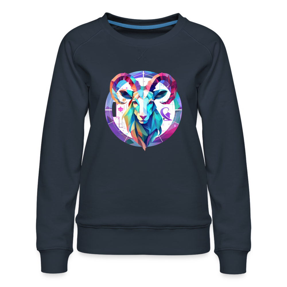 Women’s Mythical Aries Premium Sweatshirt - navy