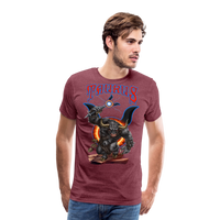 Thumbnail for Men's Astral Taurus Premium T-Shirt - heather burgundy