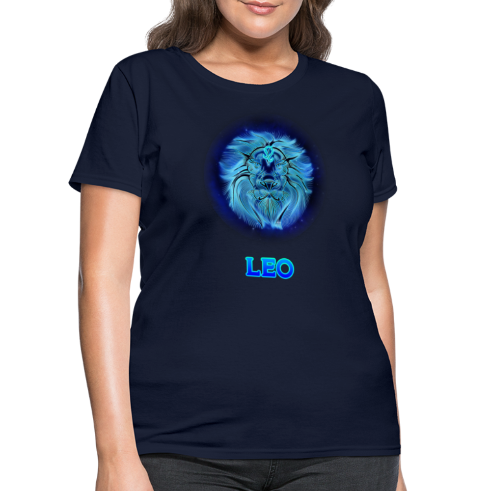 Women's Stellar Leo T-Shirt - navy