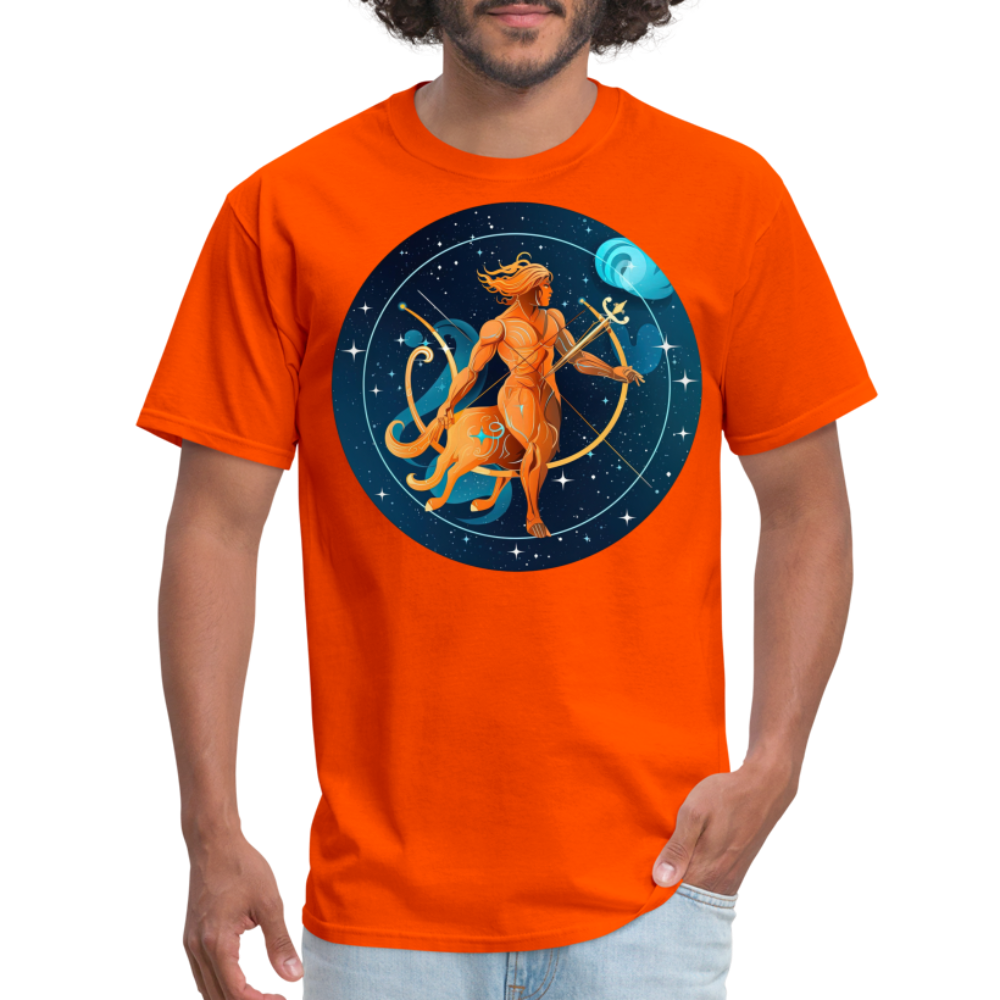 Men's Mythical Sagittarius Classic T-Shirt - orange