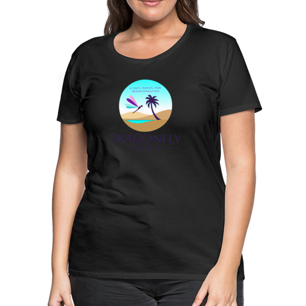 Women's Dragonfly Oasis V.1 Premium T-Shirt - black