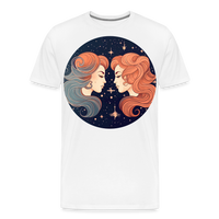 Thumbnail for Men's Mystic Gemini Premium T-Shirt - white