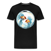 Thumbnail for Men's Mythical Pisces Premium T-Shirt - black