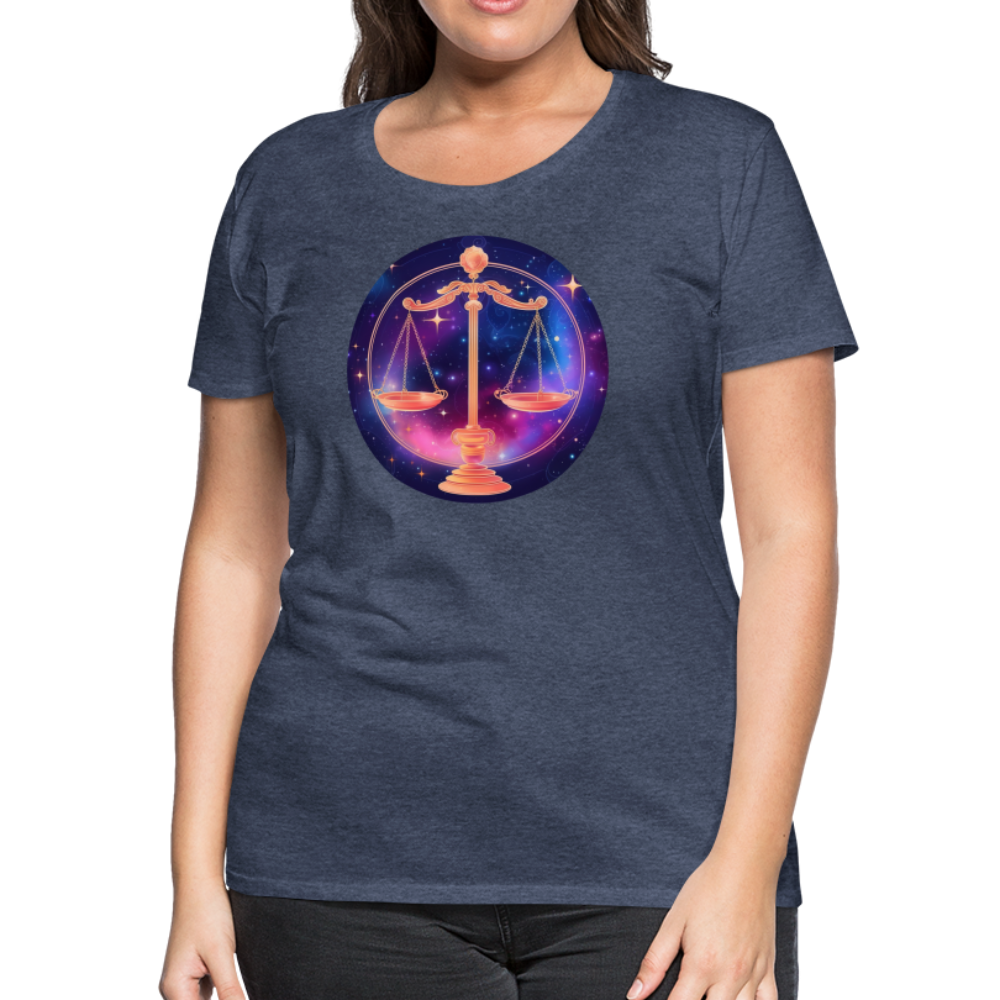 Women’s Magic Libra Premium T-Shirt - heather blue