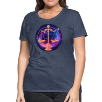 Thumbnail for Women’s Magic Libra Premium T-Shirt - heather blue