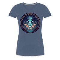 Thumbnail for Women’s Mystic Aquarius Premium T-Shirt - heather blue