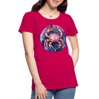 Thumbnail for Women’s Mythical Cancer Premium T-Shirt - dark pink