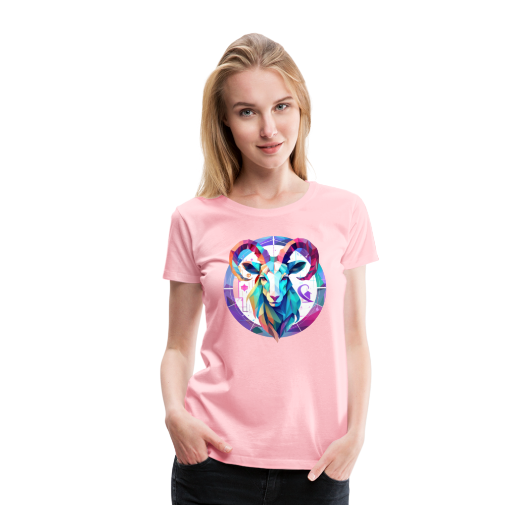 Women’s Mythical Aries Premium T-Shirt - pink