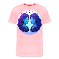 Thumbnail for Men's Magic Gemini Premium T-Shirt - pink