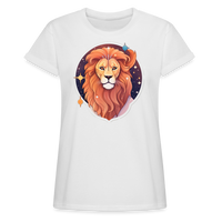 Thumbnail for Women's Symbol Leo Relaxed Fit T-Shirt - white