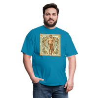 Thumbnail for Men's Mythical Virgo Classic T-Shirt - turquoise