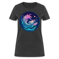 Thumbnail for Women's Magic Aquarius T-Shirt - heather black