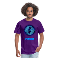 Thumbnail for Men's Stellar Pisces Classic T-Shirt - purple