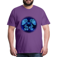 Thumbnail for Men's Gemini Premium T-Shirt - purple