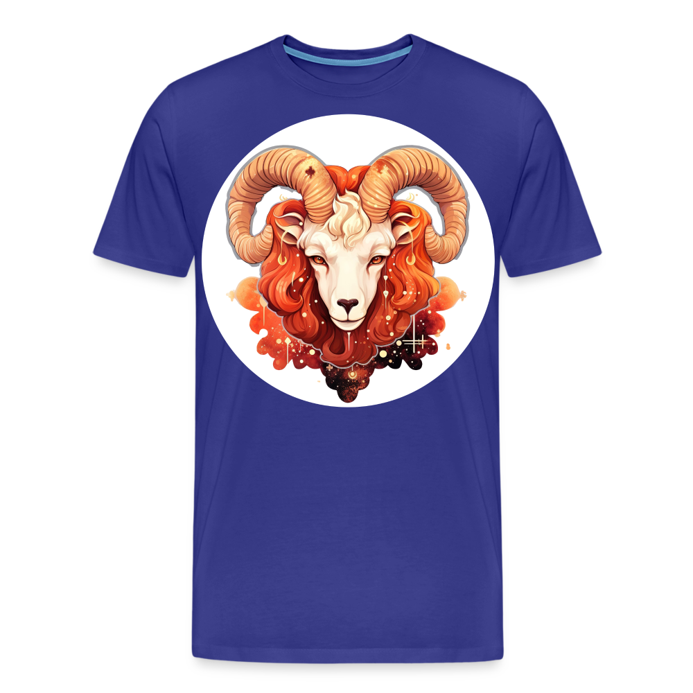 Men's Symbol Aries Premium T-Shirt - royal blue