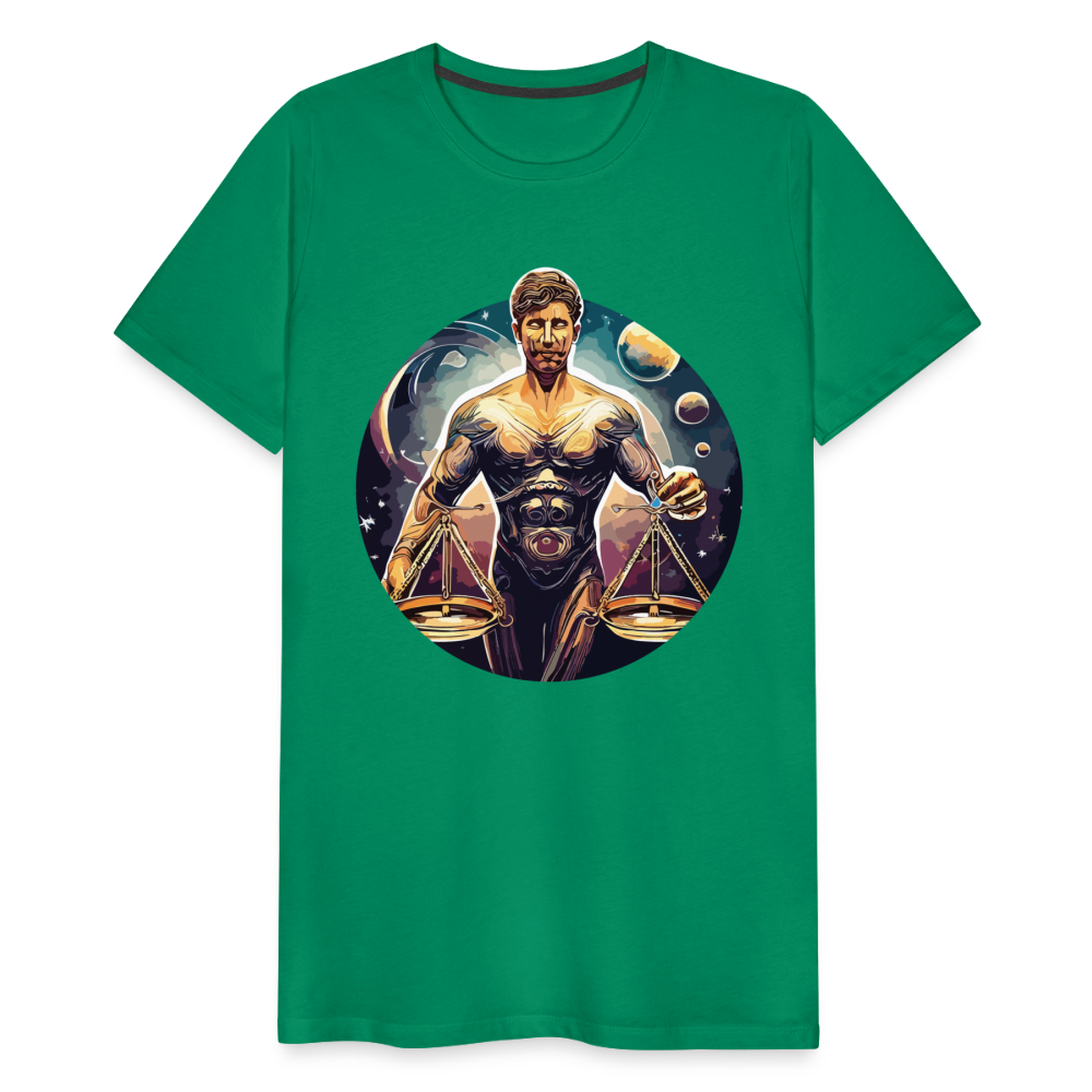 Men's Mythical Libra Premium T-Shirt - kelly green