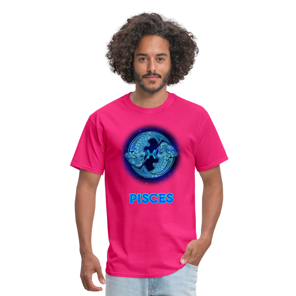 Men's Stellar Pisces Classic T-Shirt - fuchsia