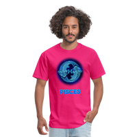 Thumbnail for Men's Stellar Pisces Classic T-Shirt - fuchsia