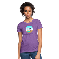 Thumbnail for Women's Dragonfly Oasis V.1 Capricorn T-Shirt - purple heather