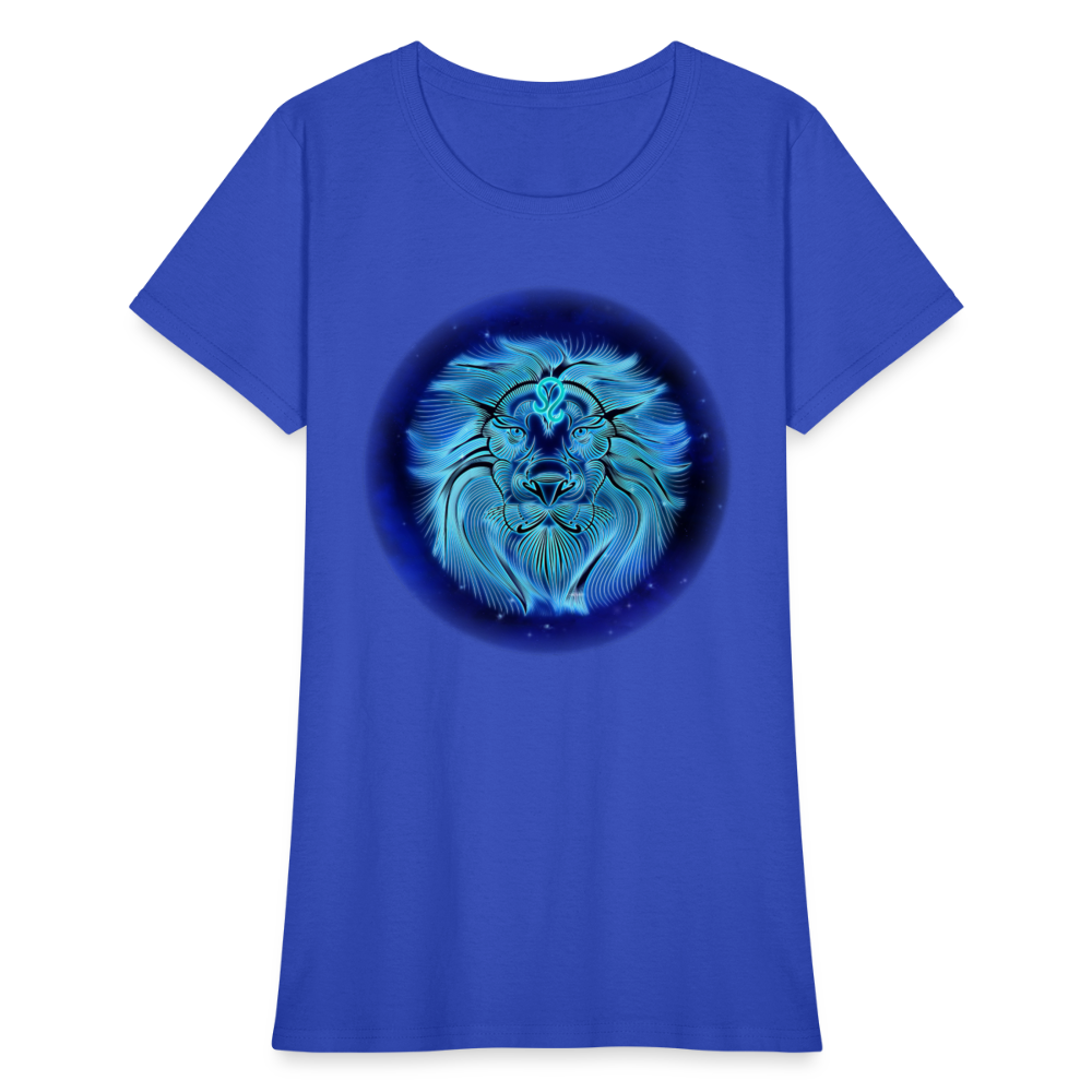 Women's Stellar Leo T-Shirt - royal blue