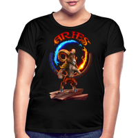 Thumbnail for Women's Astral Aries Relaxed Fit T-Shirt - black