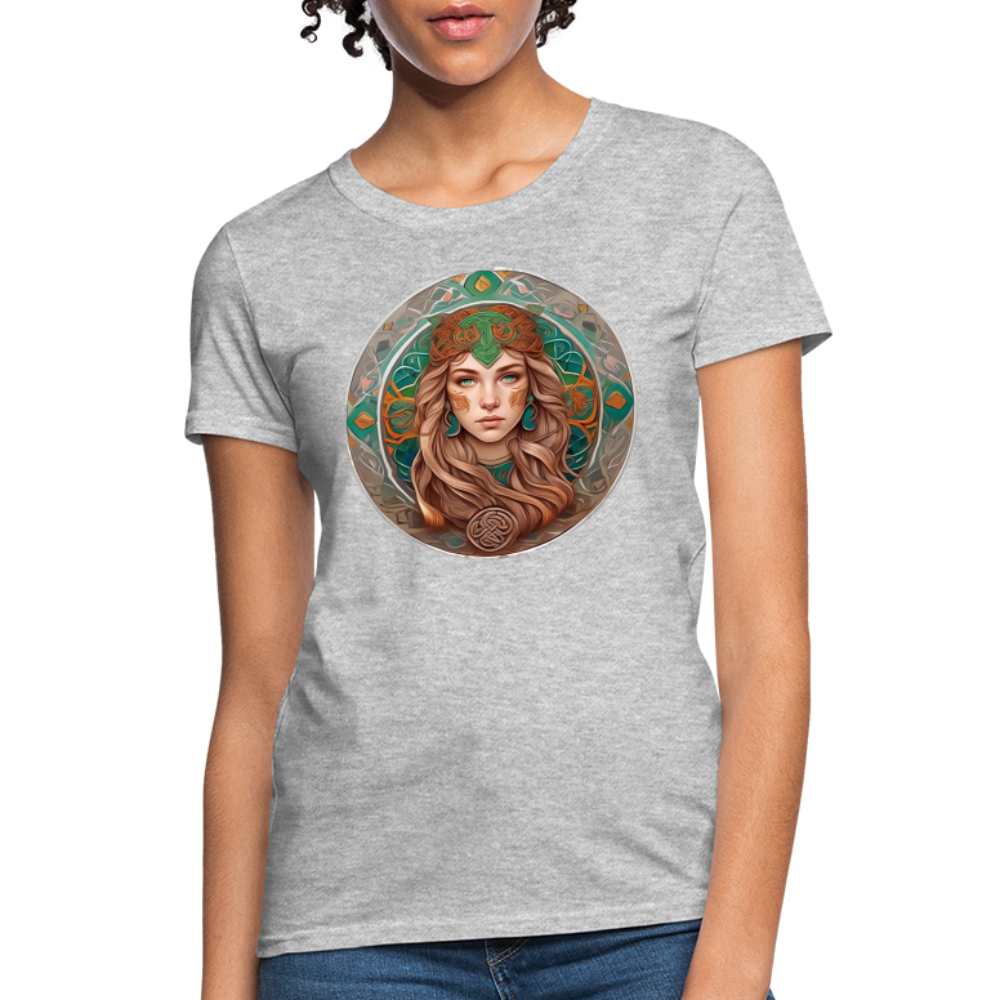 Women's Mythical Virgo T-Shirt - heather gray