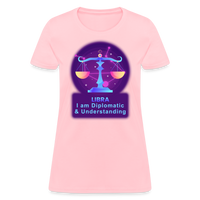 Thumbnail for Women's Neon Libra T-Shirt - pink