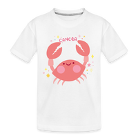 Thumbnail for Kid’s Pinky Cancer Premium Organic T-Shirt - white