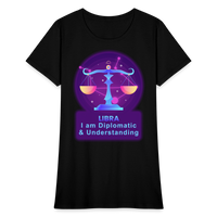 Thumbnail for Women's Neon Libra T-Shirt - black