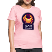 Thumbnail for Women's Glow Cancer T-Shirt - pink