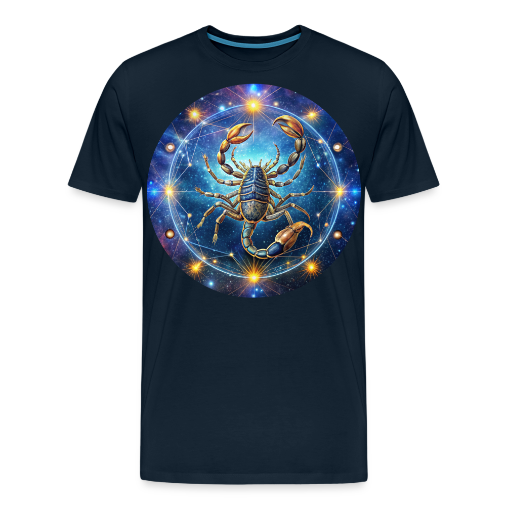 Men's Symbol Scorpio Premium T-Shirt - deep navy