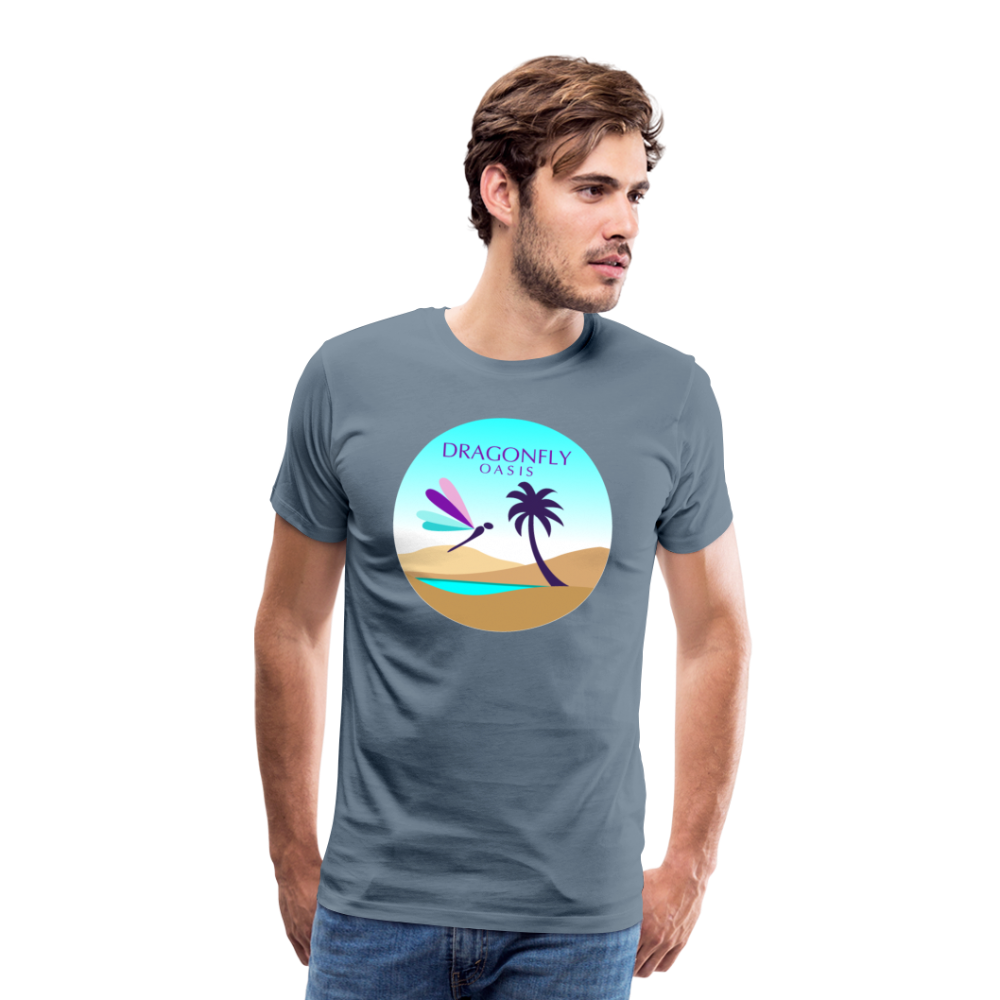 Men's Dragonfly Oasis v.2 Premium T-Shirt - steel blue