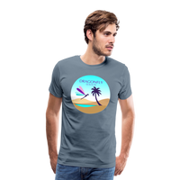 Thumbnail for Men's Dragonfly Oasis v.2 Premium T-Shirt - steel blue