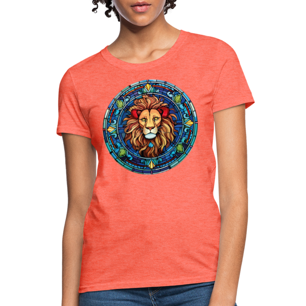 Women's Mosaic Leo T-Shirt - heather coral