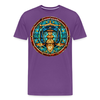 Thumbnail for Men's Mosaic Libra Premium T-Shirt - purple