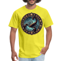 Thumbnail for Men's Mythical Scorpio Classic T-Shirt - yellow