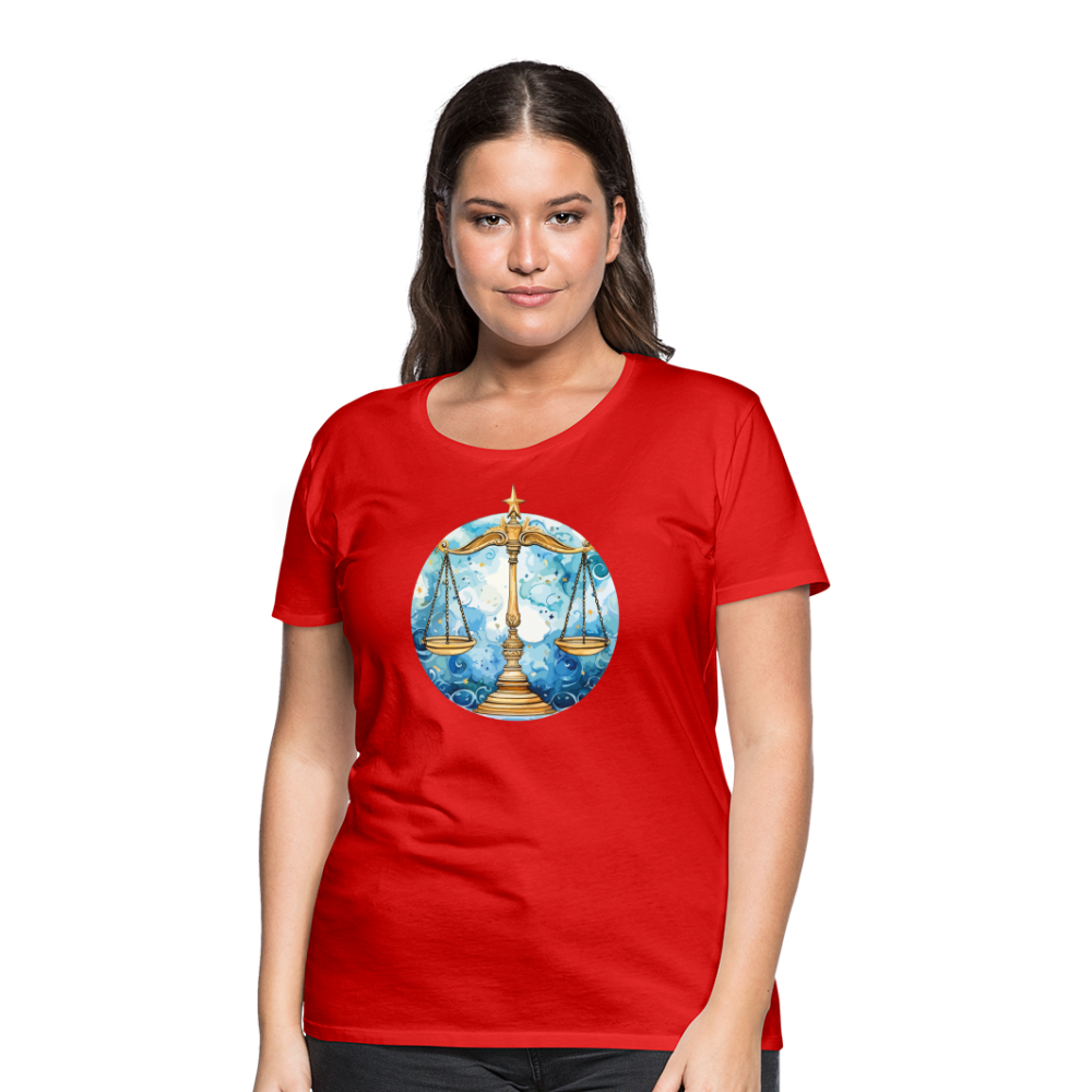 Women’sMythical Libra Premium T-Shirt - red