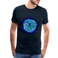 Thumbnail for Men's Leo Premium T-Shirt - deep navy