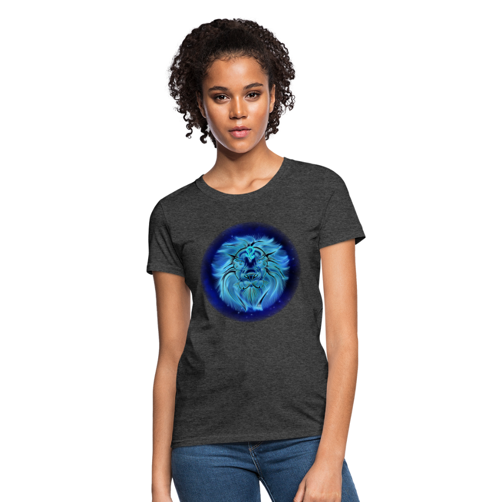 Women's Stellar Leo T-Shirt - heather black