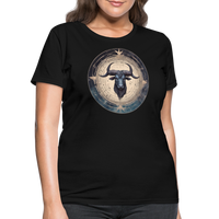 Thumbnail for Women's Mythical Taurus T-Shirt - black