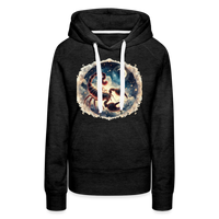 Thumbnail for Women’s Mythical Scorpio Premium Hoodie - charcoal grey