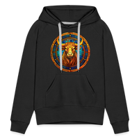 Thumbnail for Women’s Mosaic Taurus Premium Hoodie - black