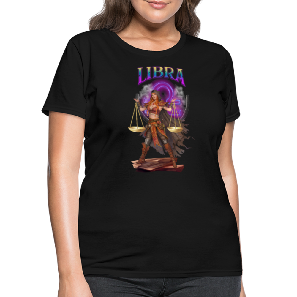 Astral Libra Women's T-Shirt - black