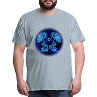 Thumbnail for Men's Gemini Premium T-Shirt - heather ice blue