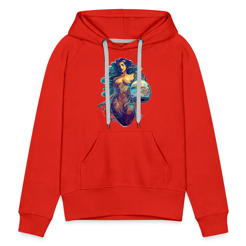 Women’s Mythical Aquarius Premium Hoodie - red