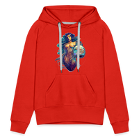 Thumbnail for Women’s Mythical Aquarius Premium Hoodie - red