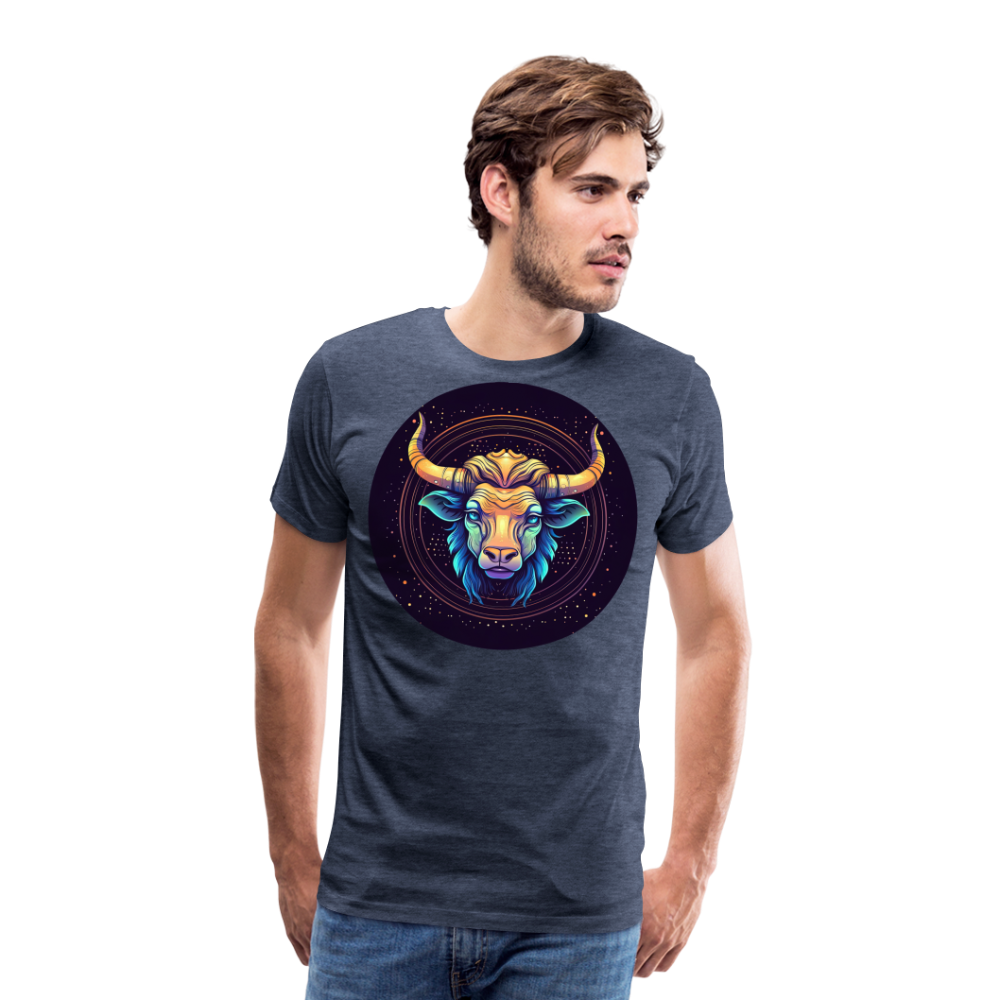 Men's Magic Taurus Premium T-Shirt - heather blue